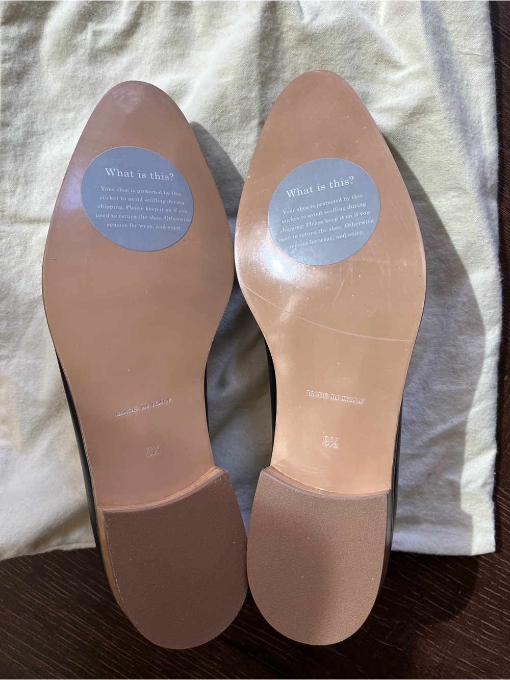 NWT Everlane the modern leather loafer black size 9.5 - Picture 5 of 7